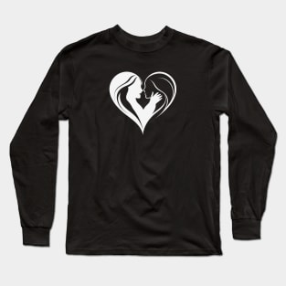 Blooming Love - I Love My Girlfriend Long Sleeve T-Shirt